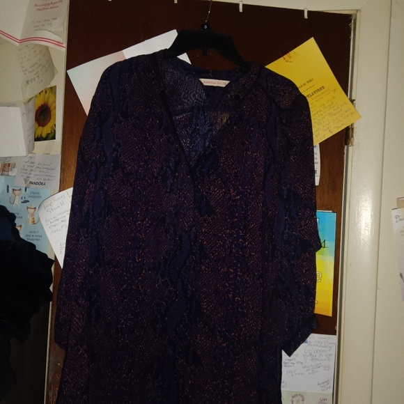 REBECCA TAYLOR Python Print Tunic Blouse/Dress - Picture 5 of 13